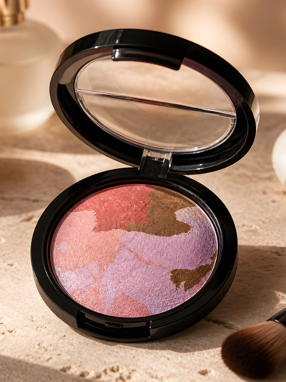 Laura Geller Multitone Blush — Pink, Lavender & Gold Veil